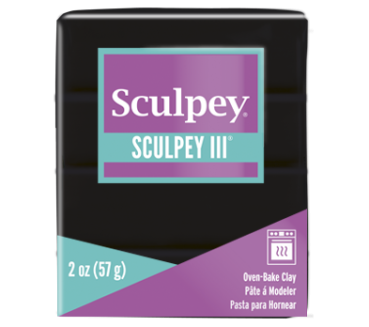 Sculpey III 57 g black